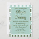 Recherche de motif carré invitations Sarcelle