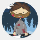 Recherche de sanglante autocollants Effrayant