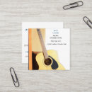 Recherche de musicienne cartes visite Client(e)
