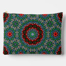 Recherche de mandala cosmétiques pochettes Rouge