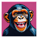 Recherche de chimpanze posters Contenu générationnel