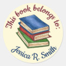 Recherche de bibliotheque autocollants École