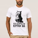 Recherche de train hommes tshirts Chaton