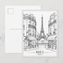 Recherche de point de repère de paris cartes postales Vintage