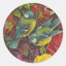 Recherche de oiseaux vintages autocollants Oiseau vintage