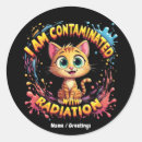 Recherche de chat japonais autocollants Drôle