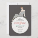 Recherche de femmes des années 1920 invitations D'anniversaire pour femmes