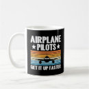 Recherche de avion de ligne tasses Aviateur