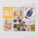 Recherche de bonjour monde cartes postales Annonce de naissance