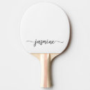 Recherche de noir et blanc raquettes ping pong Pour elle