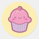 Recherche de petit gâteau kawaii autocollants Chibi