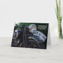 Recherche de moto vintage vœux cartes Cavalier