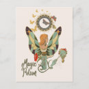 Recherche de papillon magique cartes postales Pour enfants