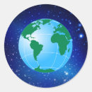 Recherche de globe étoiles autocollants Terre