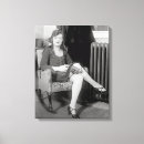 Recherche de caché impressions sur toile Rétro