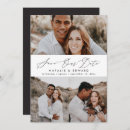 Recherche de multi photo save the dates Noir et blanc