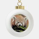Recherche de panda rouge ornements Noël