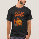Recherche de poissons de bande dessinée tshirts Poisson drôle