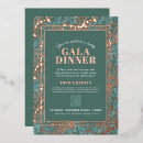 Recherche de dîner de gala invitations Événement d'entreprise