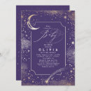 Recherche de constellation baby shower invitations Galaxie