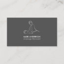 Recherche de la masse cartes visite Massage