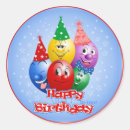 Recherche de ballon rouge autocollants Anniversaire heureux