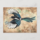 Recherche de watercolor bird cartes postales Blue