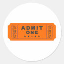 Recherche de de billet autocollants Ticket