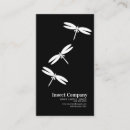 Recherche de dragonfly logo cartes visite Insecte