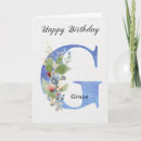 Recherche de lettre g vœux cartes Pour elle