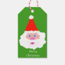 Recherche de santa étiquettes cadeau Vert