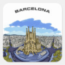 Recherche de ville de barcelone autocollants Travel