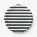 Recherche de rayé assiettes en papier Tendance
