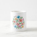 Recherche de motif exotique tasses Fleur