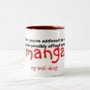Recherche de manga tasses Otaku