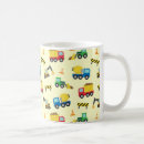 Recherche de camion de construction tasses Motif