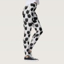Recherche de chat noir et blanc leggings Amusant