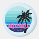 Recherche de rose et bleu magnets Plage