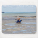 Recherche de bateau tapis souris Bleu