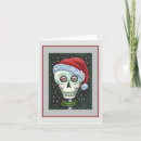 Recherche de tête de mort vœux cartes Goth