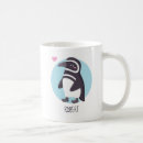 Recherche de anniversaire de pingouin tasses Amour