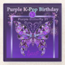 Recherche de pop art dessous de verres Violet