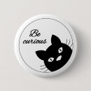 Recherche de chat curieux badges Félin