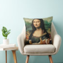 Recherche de mona lisa coussins Portrait
