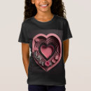 Recherche de pink heart tshirts Amour