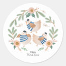 Recherche de poule française autocollants Trois poules