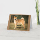 Recherche de shiba vœux cartes Dog
