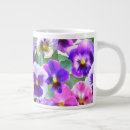 Recherche de lilas et blanc tasses Rose