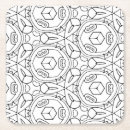 Recherche de cube dessous de verres Géométrique