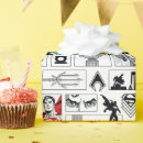 Recherche de héros de bande dessinée papier cadeau Dc comics